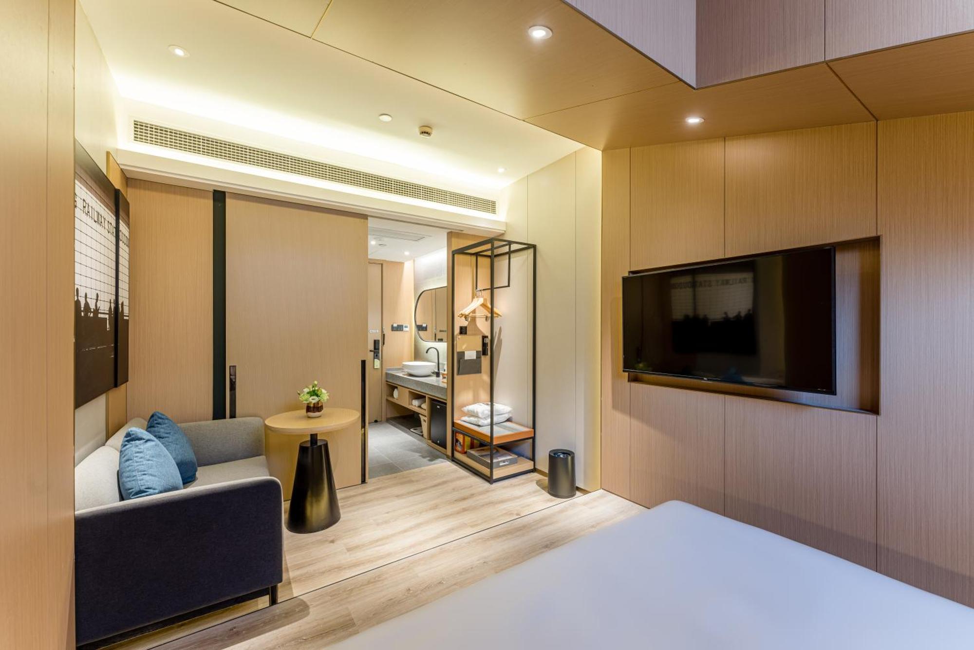 Atour Hotel Shanghai World Expo West Gaoke Road Экстерьер фото