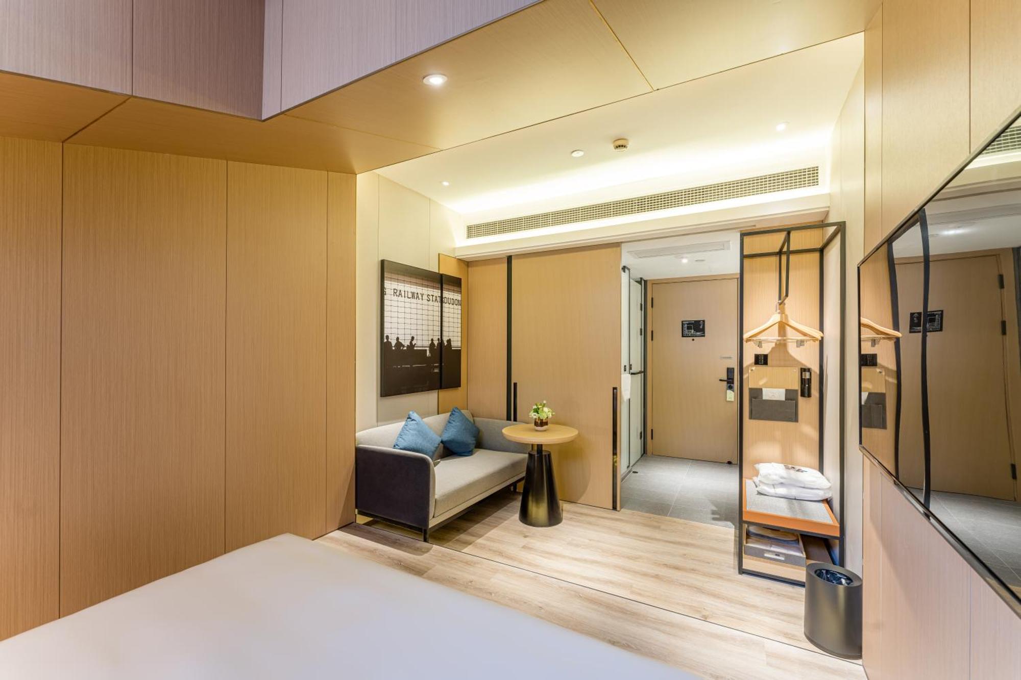 Atour Hotel Shanghai World Expo West Gaoke Road Экстерьер фото
